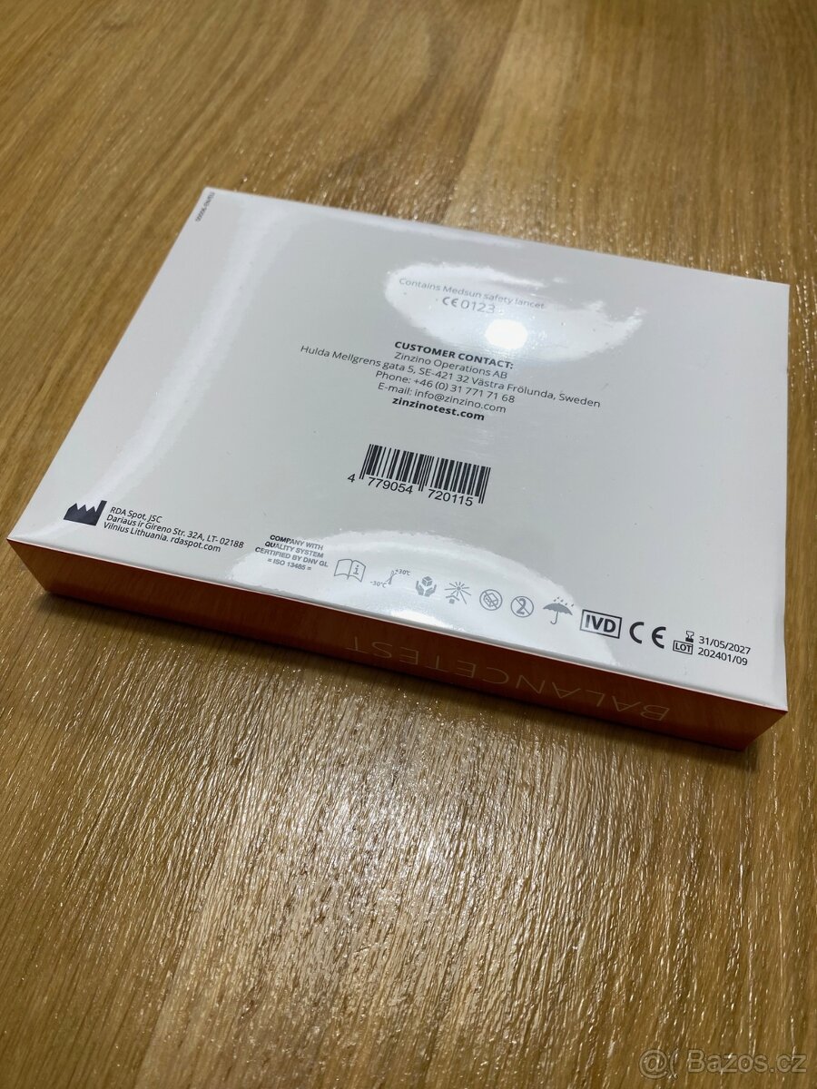 ZINZINO Balancetest - 2