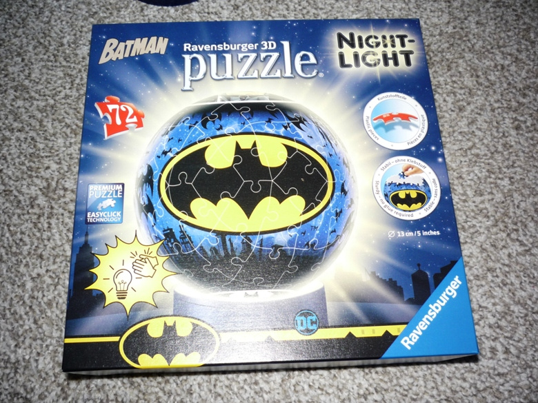 Lampička 3D puzzle 72ks Batman Ravensburger - 2