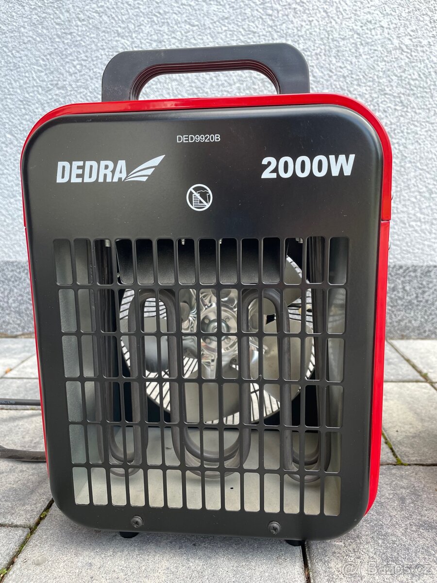 Elektrický přímotop Dedra DED9920B, 2000W - 2