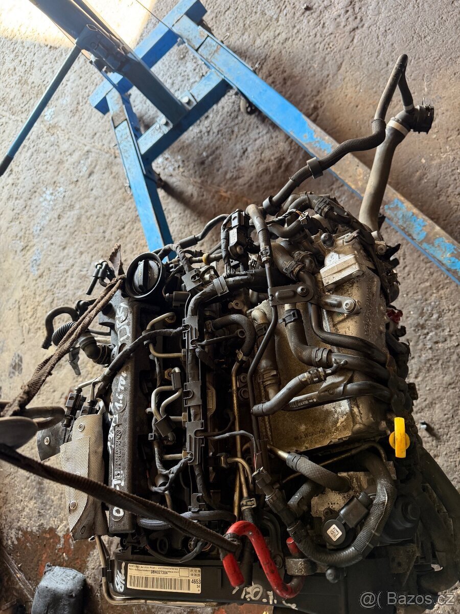 Motor 1.6tdi 81kw DBK - 2