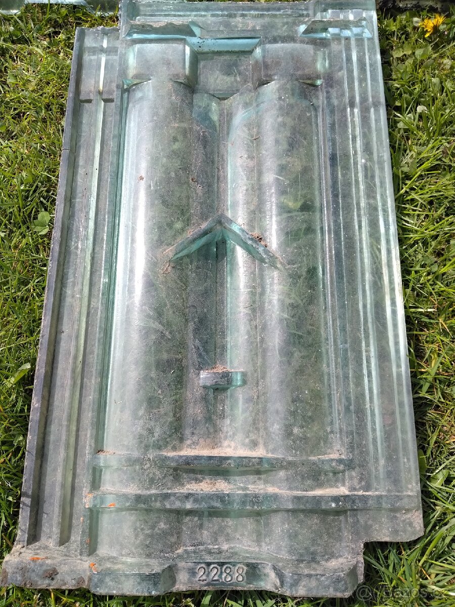 Skleněné střešní tašky - 2