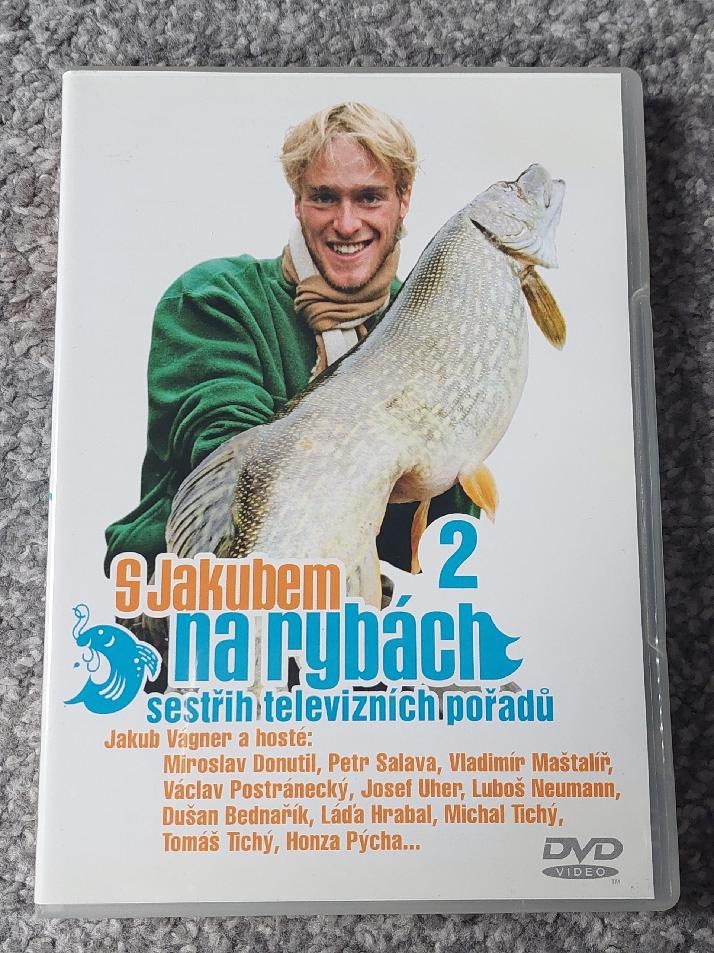 7x DVD S Jakubem na rybách - 2