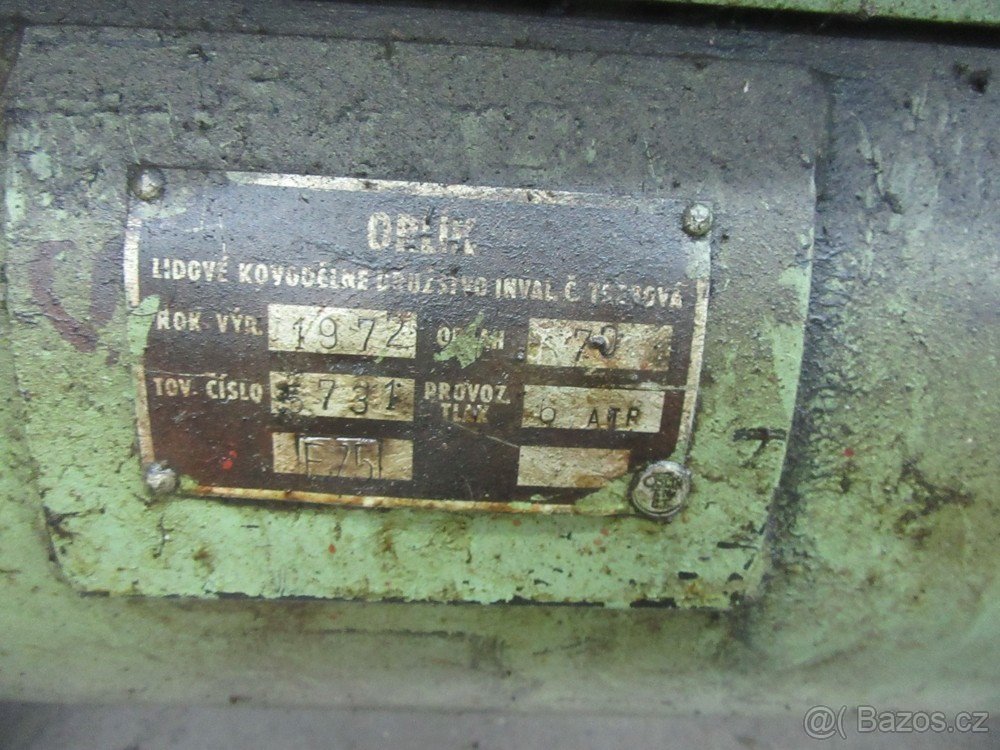 Jednopístový kompresor Orlík - 2