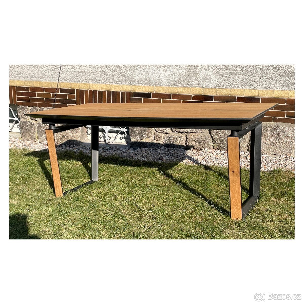 Jídelní rozkládací stůl - Dan 155 cm - 2