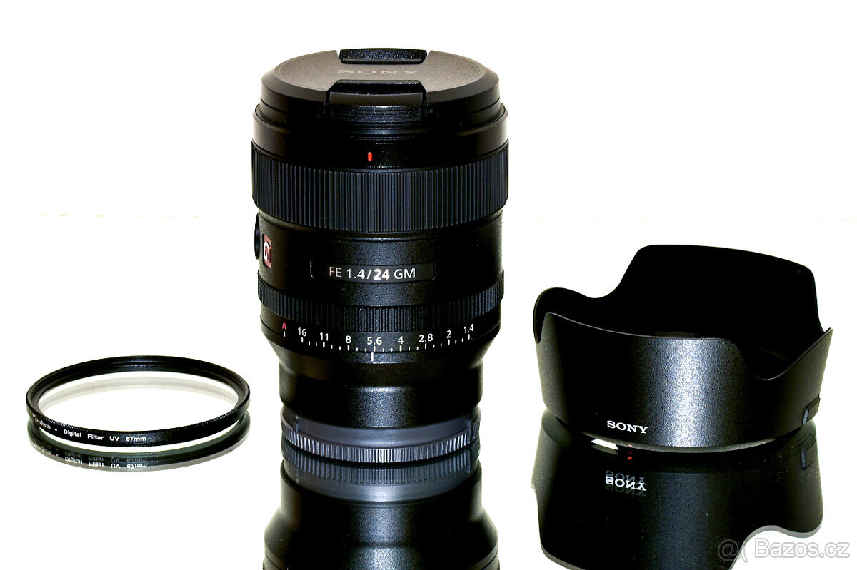 Sony FE 24mm f/1,4 GM + UV filtr ZÁRUKA 03/26 - 2