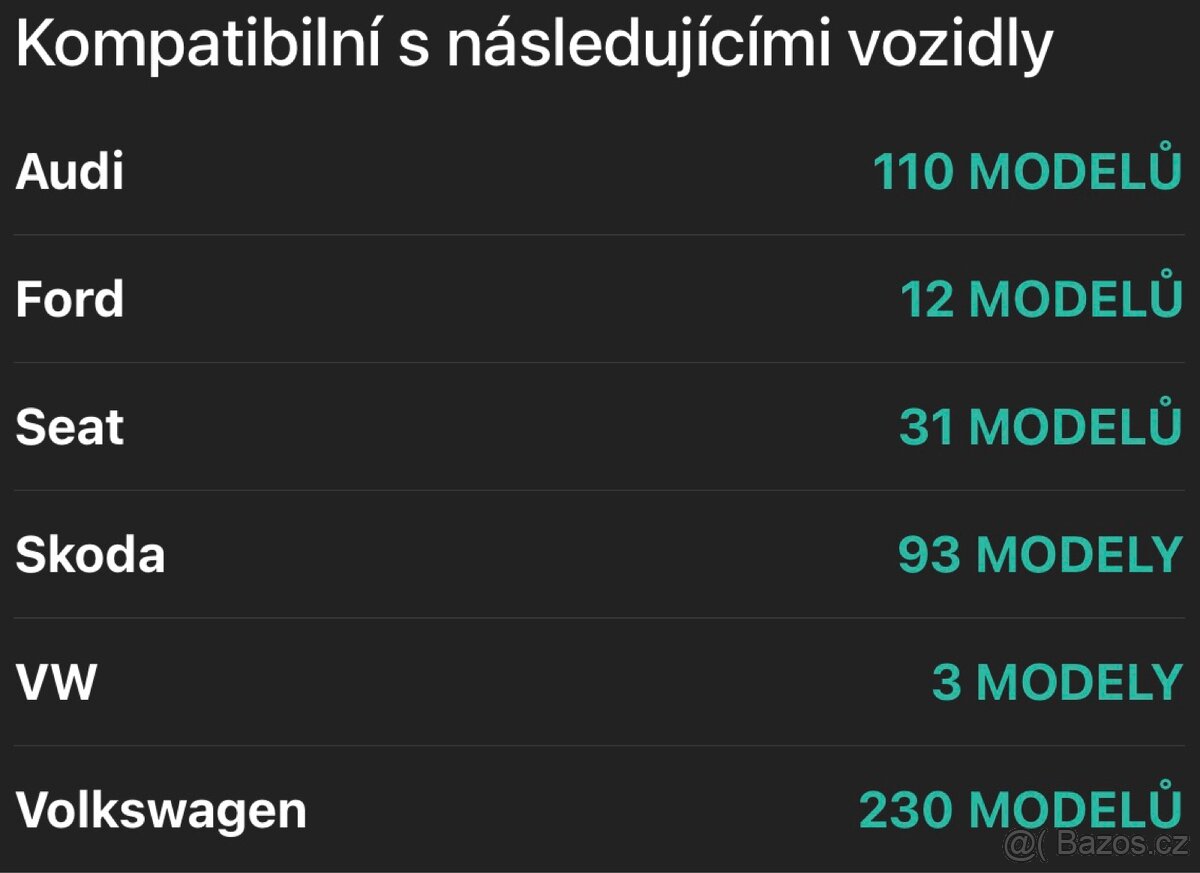 Volkswagen Seat Audi Škoda páčka blinkru 8L0 953 513G - 2