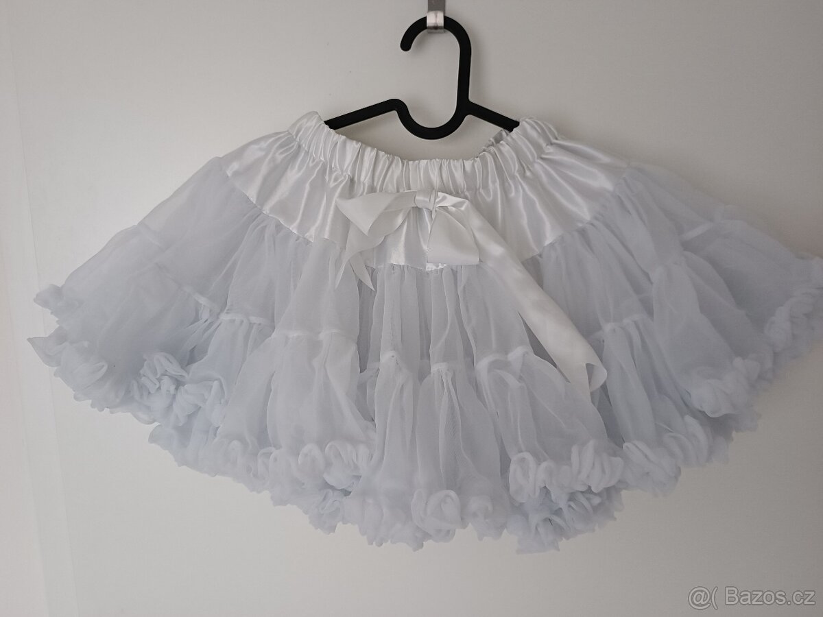 Dívčí Tutu sukně bílá - 2