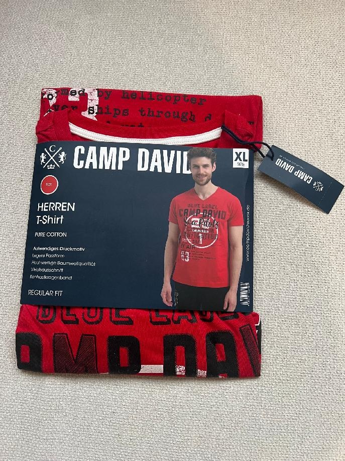 Camp David nová trička vel. XL viz. foto. - 2