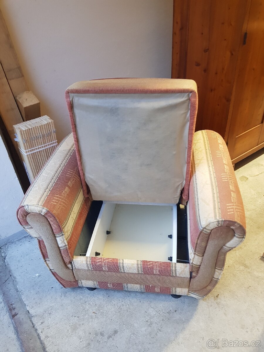 Křeslo s úložným prostorem - 2