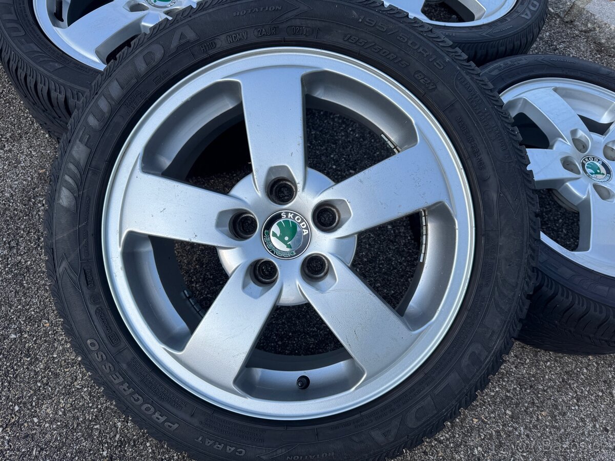 Alu kola Škoda Fabia 15” - 2