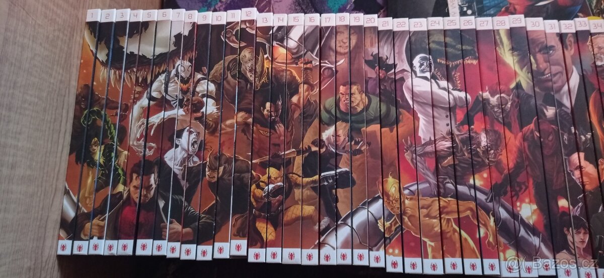 Prodám velkou sérii Marvel - 2