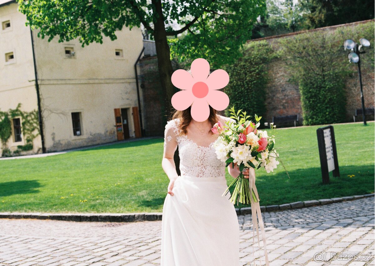 Svatební šaty vel. XS/34 - 2