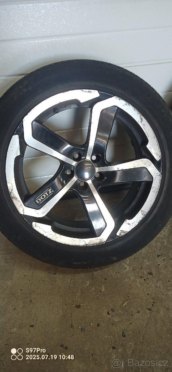 Litá kola 17" 5x100 et32 - 2