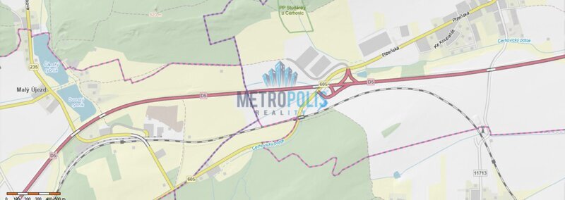 Prodej pozemku – Cerhovice (4295 m²) - 2