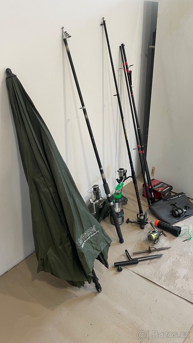 Prodám rybářské navijáky, pruty atd. - 2