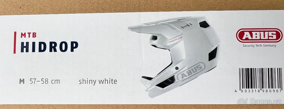 Mtb prilba ABUS Hidrop Shiny White - 2