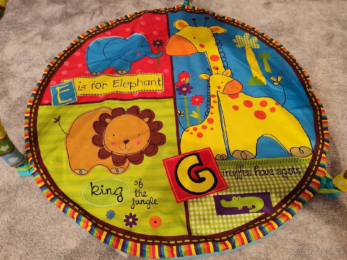 Hrací deka s hrazdičkou - 2