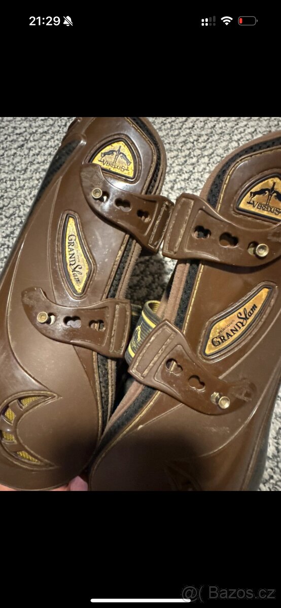 Hnědé kamaše Veredus - 2