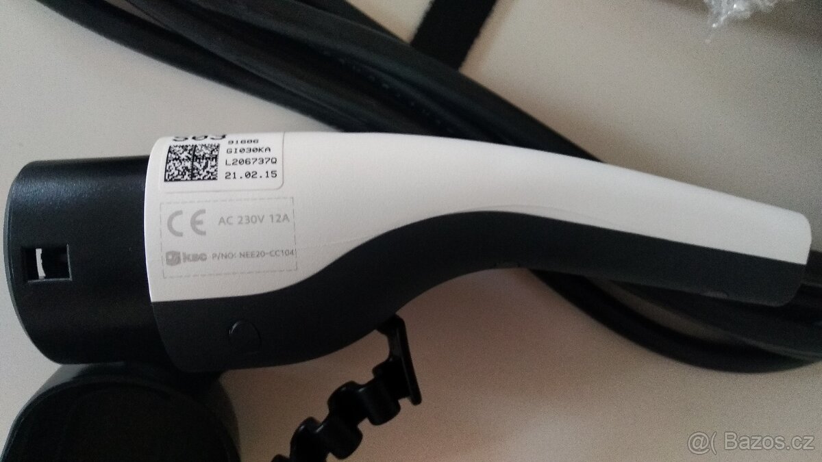 Nabíječka elektromobilů TYP2, 6-12A, 2,7kW - 2