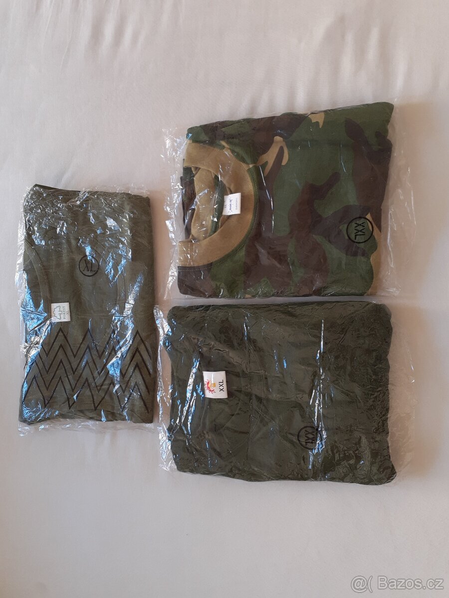 Prodám 3 trička velikost XXL Nikdy nenošená - 2