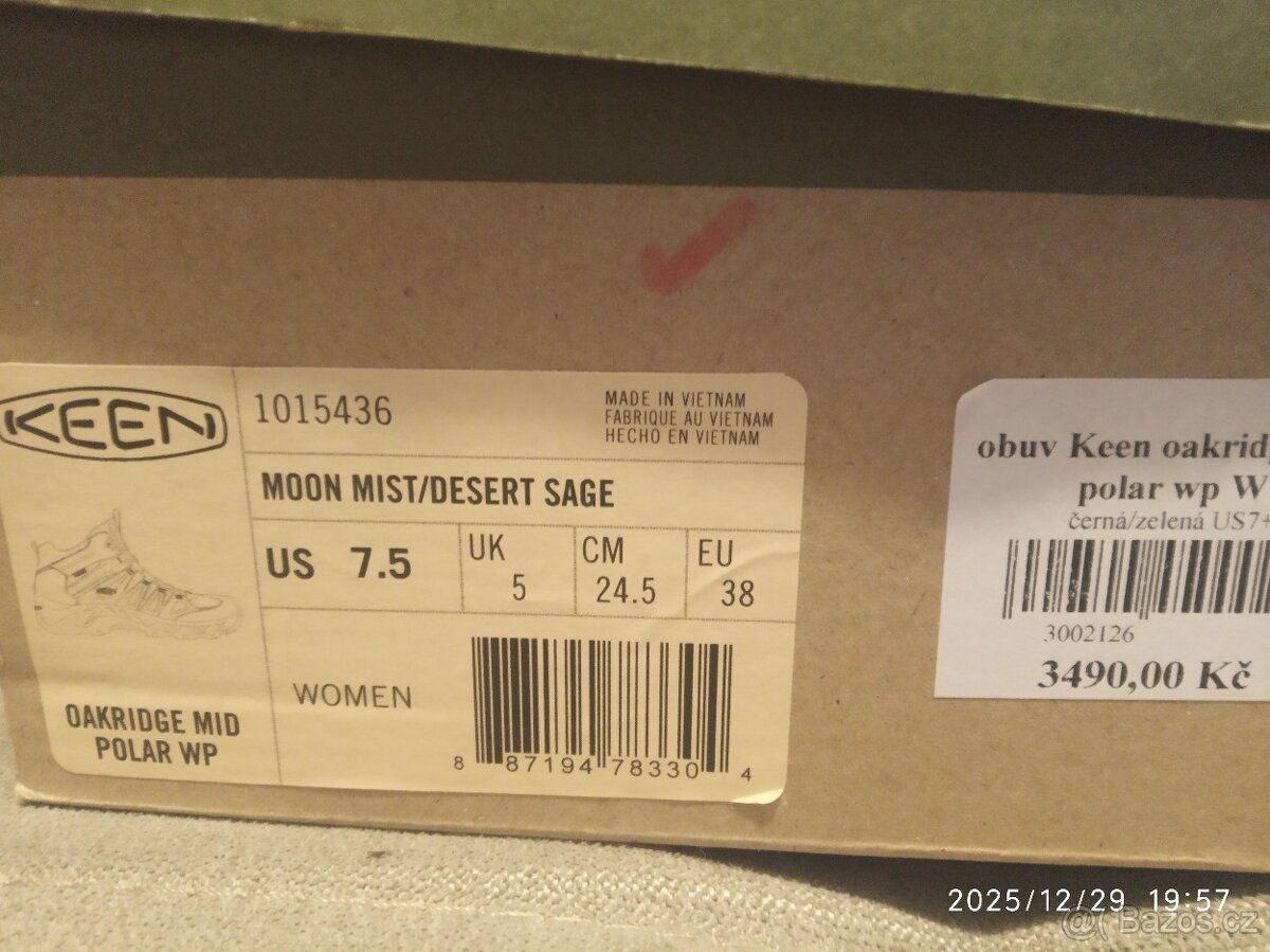 Zimní boty KEEN vel. 38 - 2