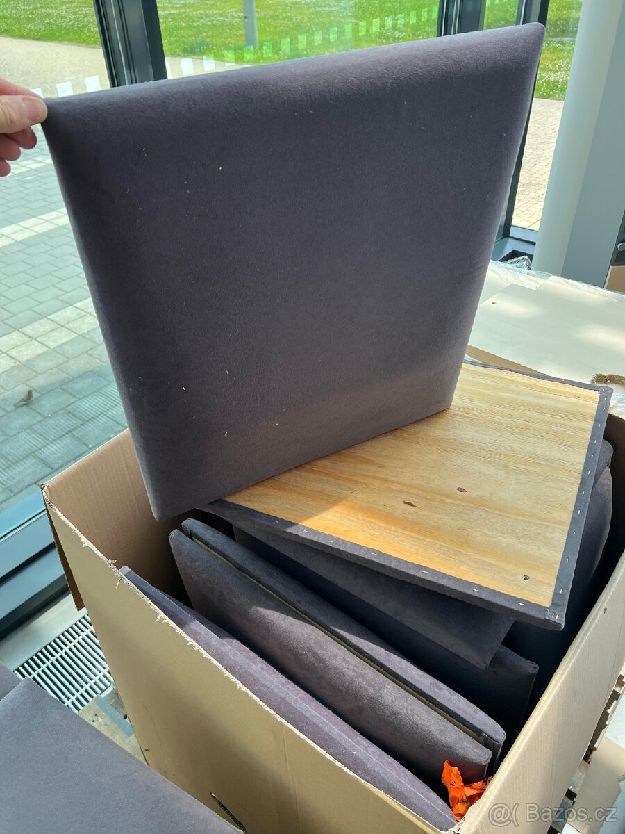 Čalouněný sedák a opěradlo - 2