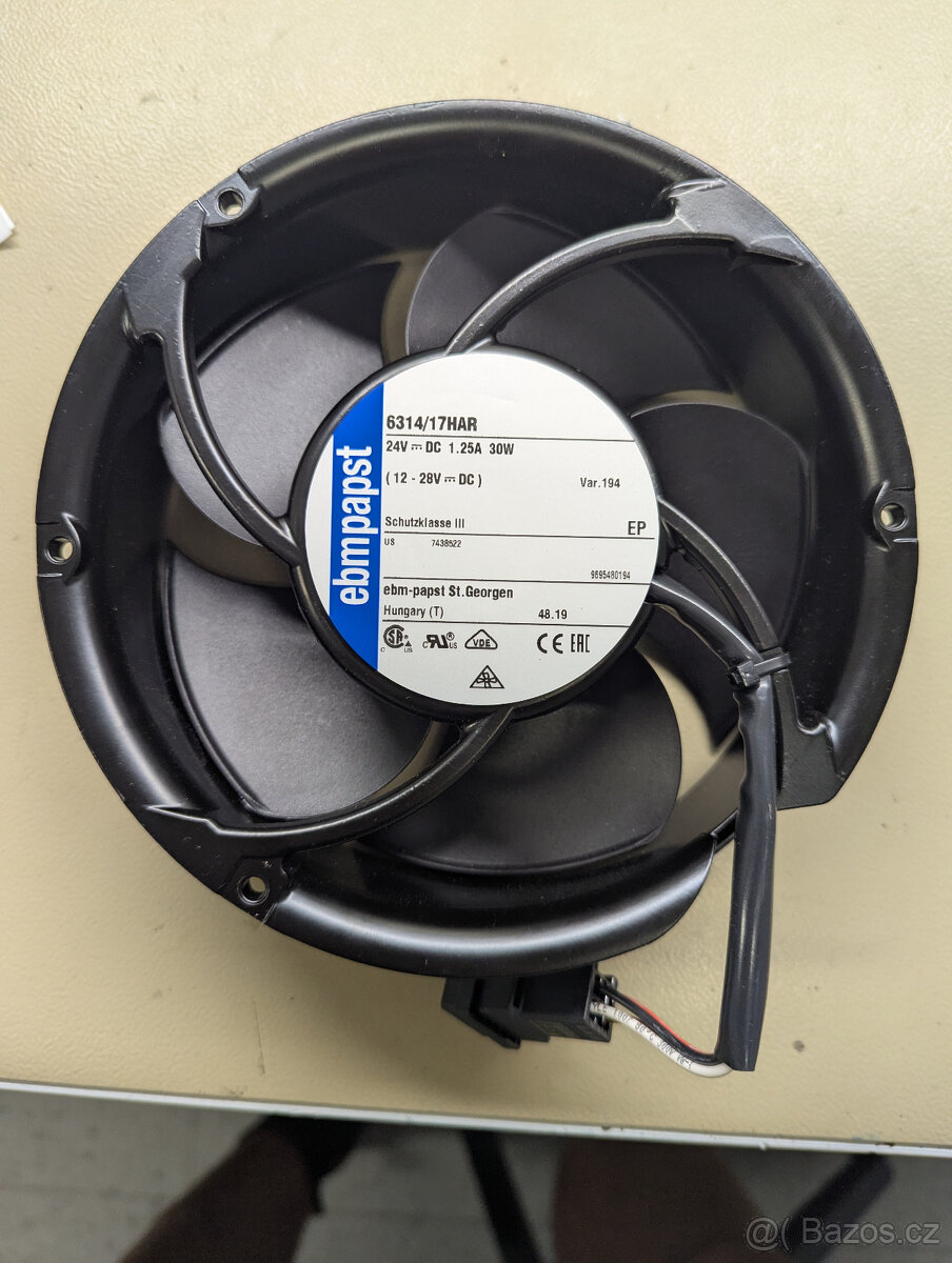 DC Axiální Ventilátor, - 2