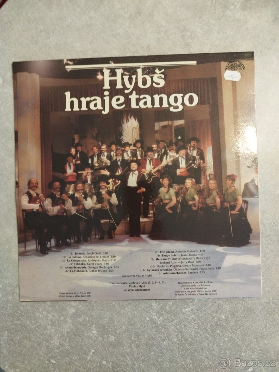 Václav Hybš - Hybš Hraje Tango - 2