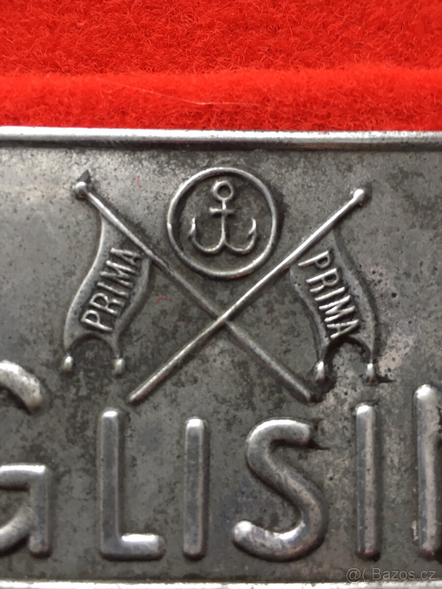 Plechová plaketa - 2