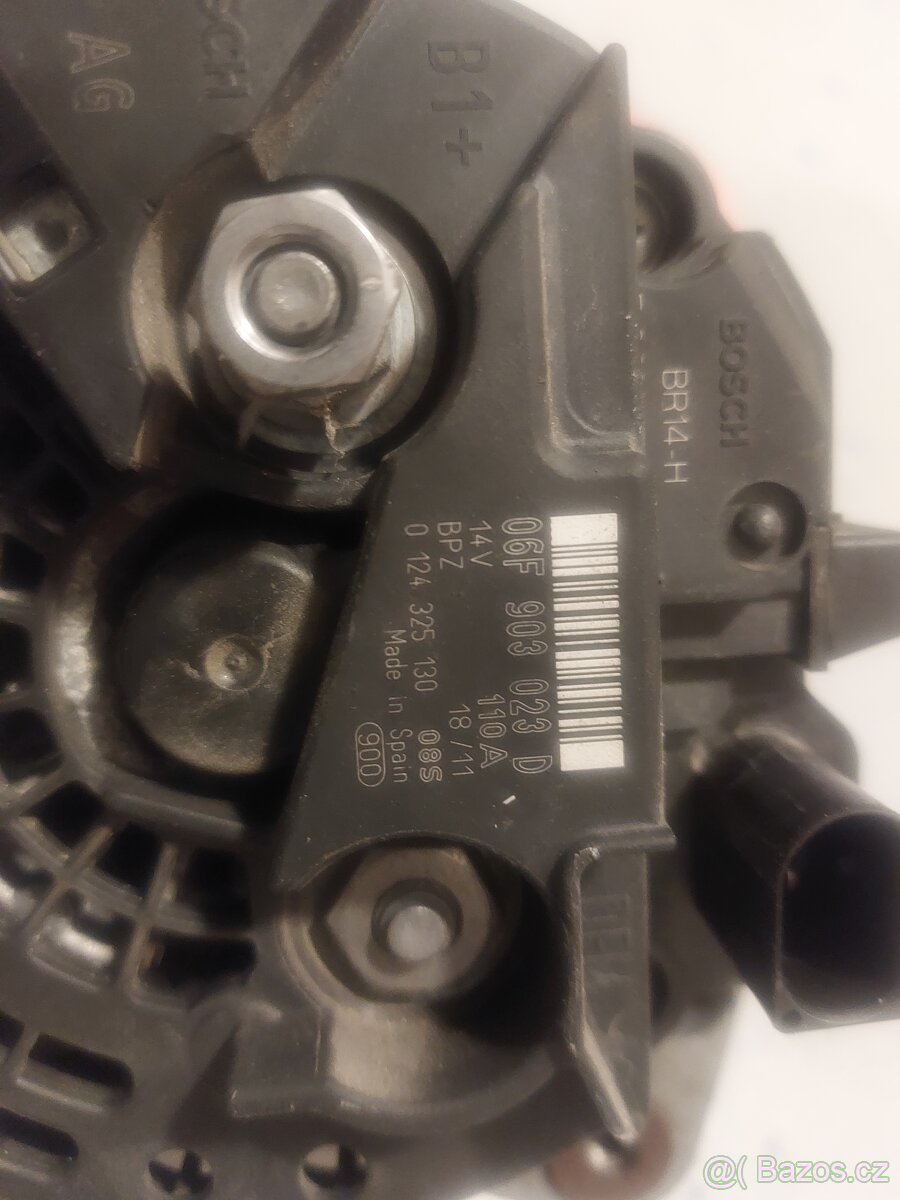 Alternátor 1.6 tdi cr cay - 2