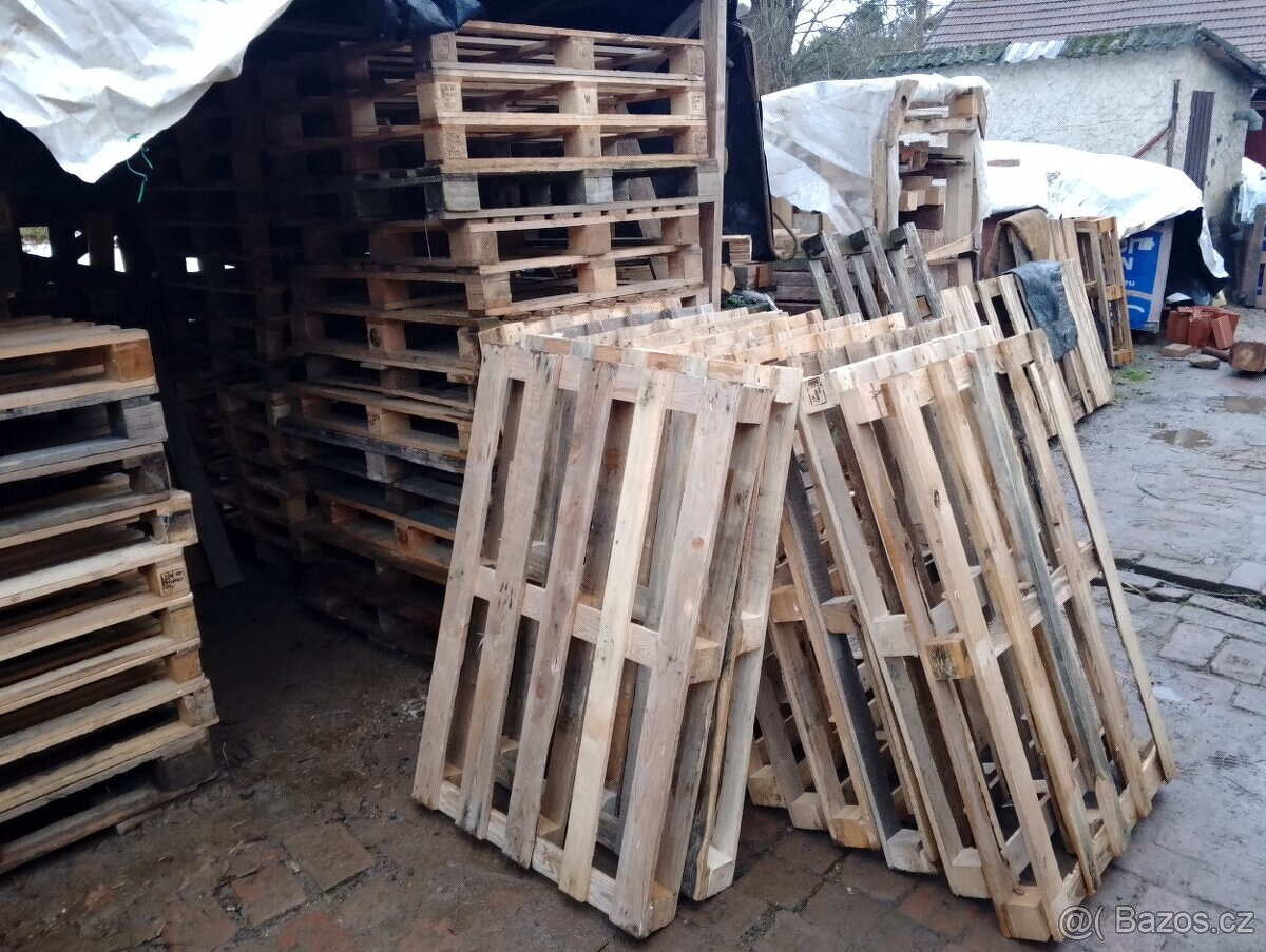Dřevěné palety 120x80 - 2
