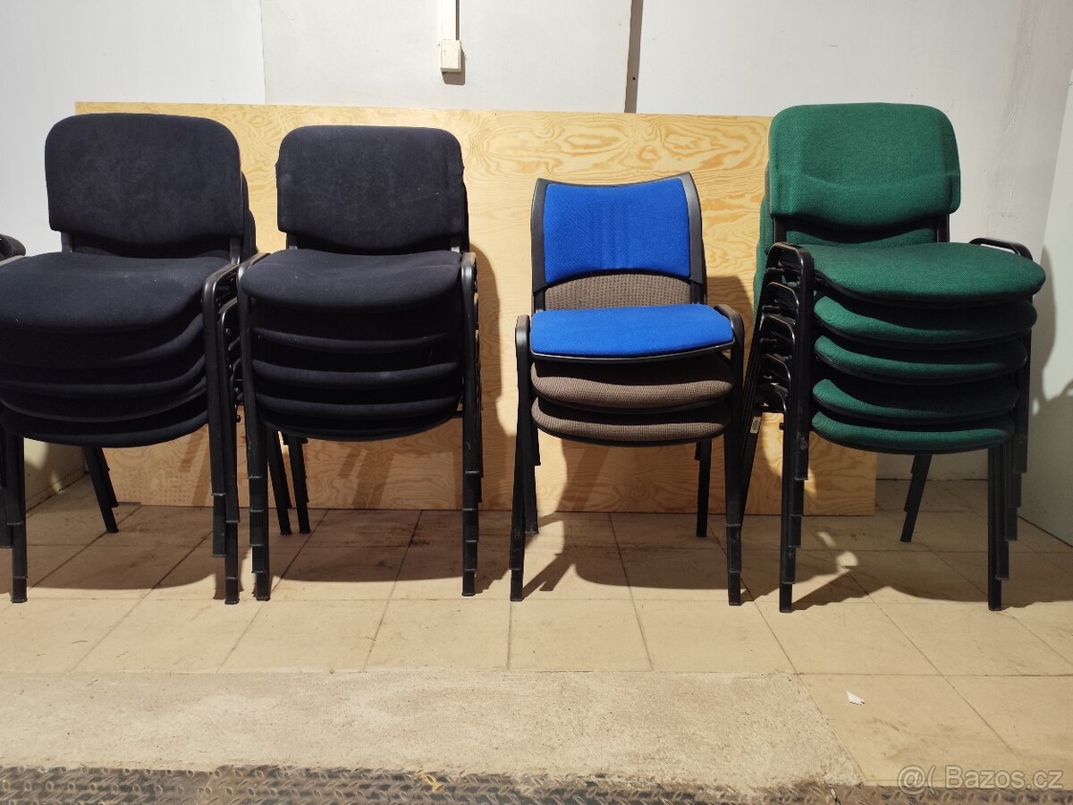 Konferenční židle - stohovatelné - 2