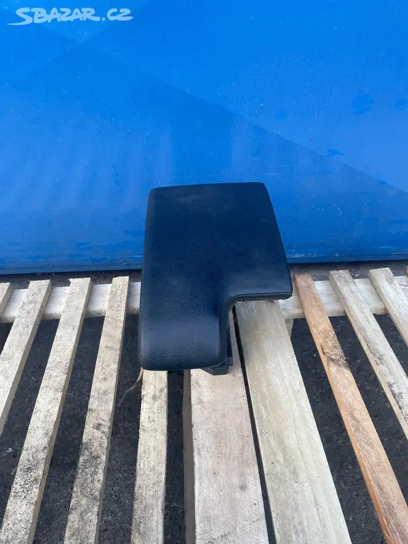 Černá kožená loketní opěrka bmw e46 - 2