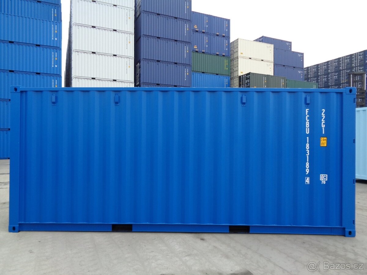 Nove i použité Lodní kontejnery různé velikosti a barvy - 2