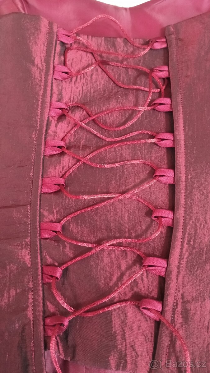 Plesová sukně s korzetem - vel. 38 - 2