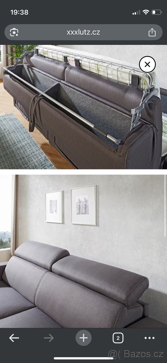 Rozkládací gauč - 2