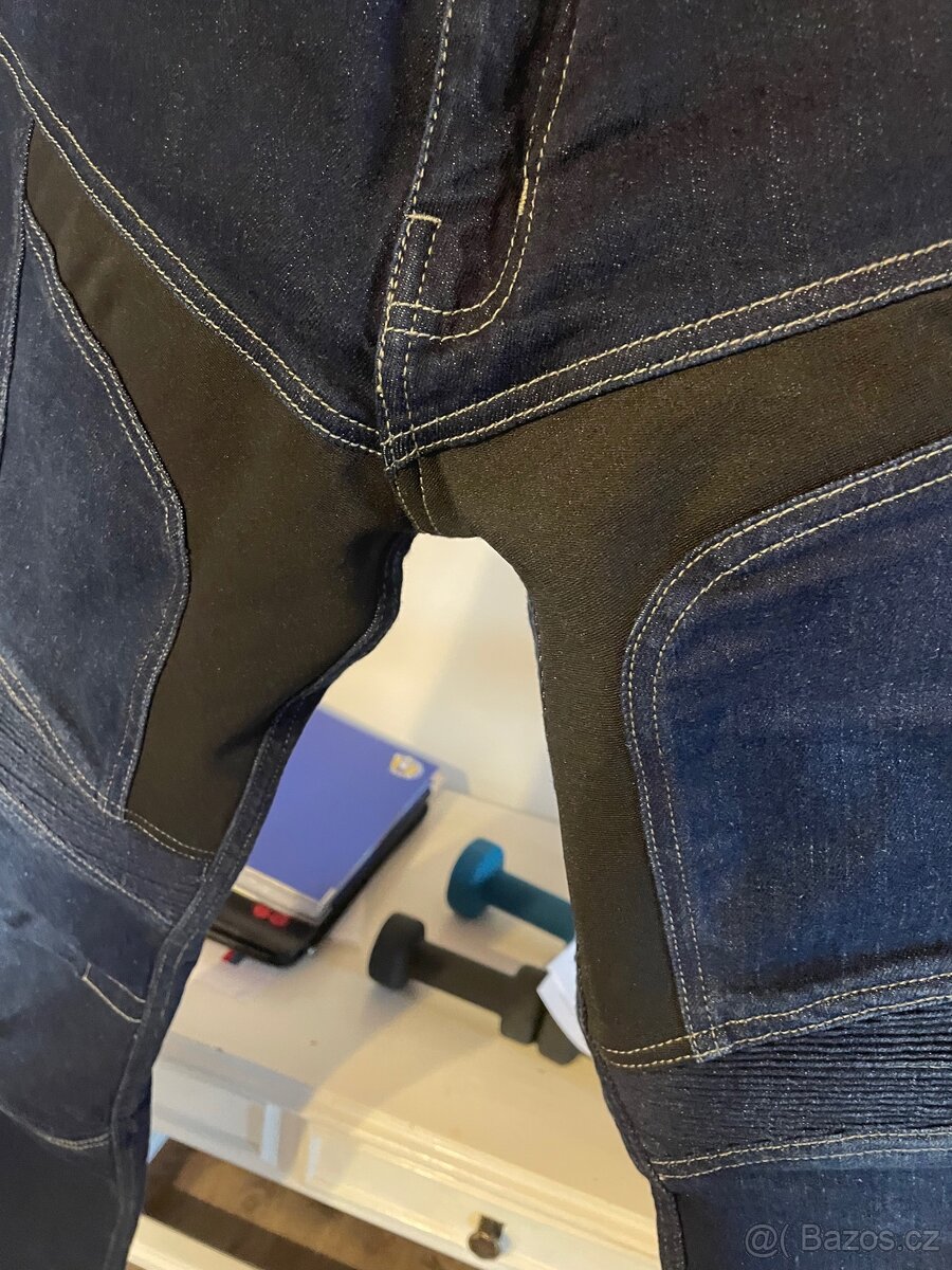 Moto jeans W-Tech, nové, vel. 34 - 2