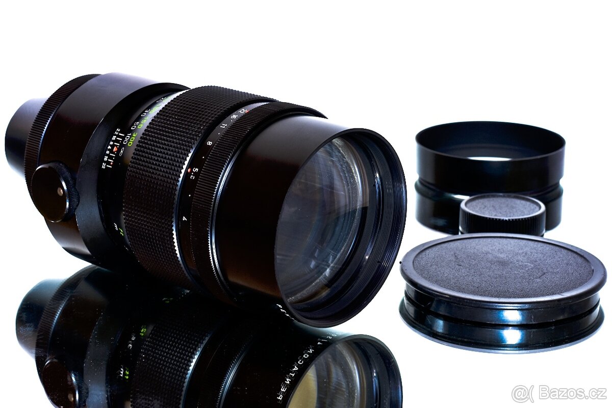 Pentacon 4/300mm 19-lamelový M42 TOP STAV - 2