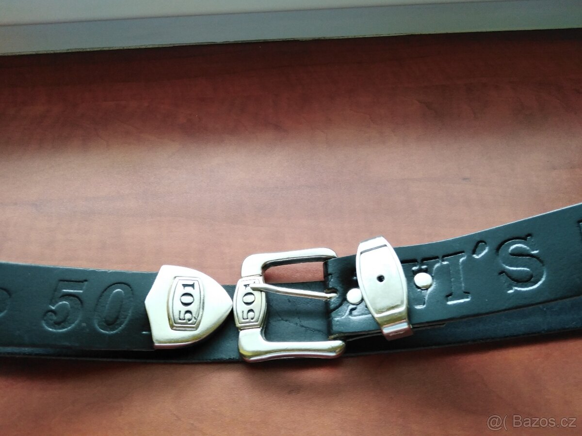 Kožený pásek zn.Levis 501 - 2