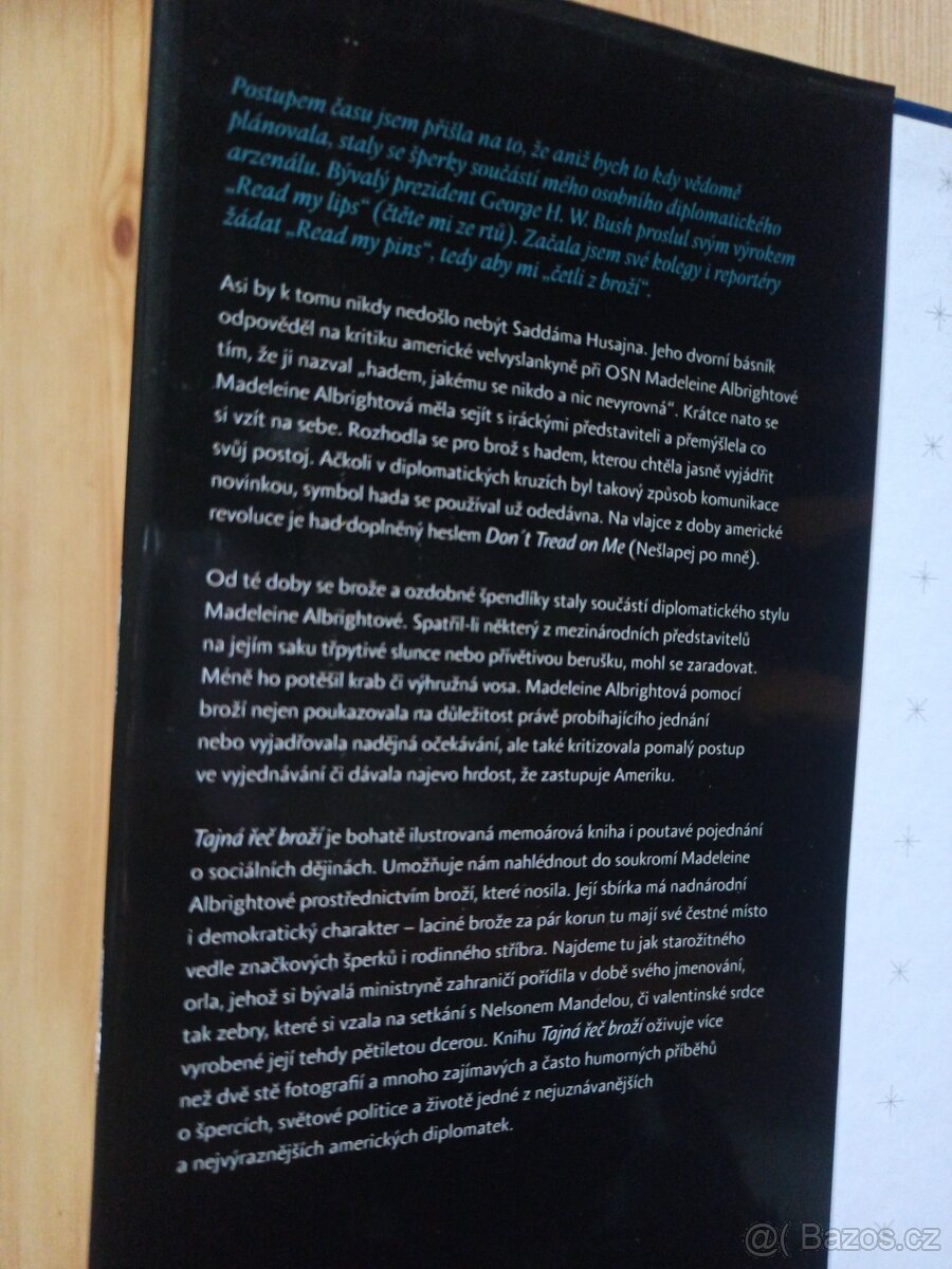 Kniha Tajná řeč broží Madeleine Albright Příběhy - 2