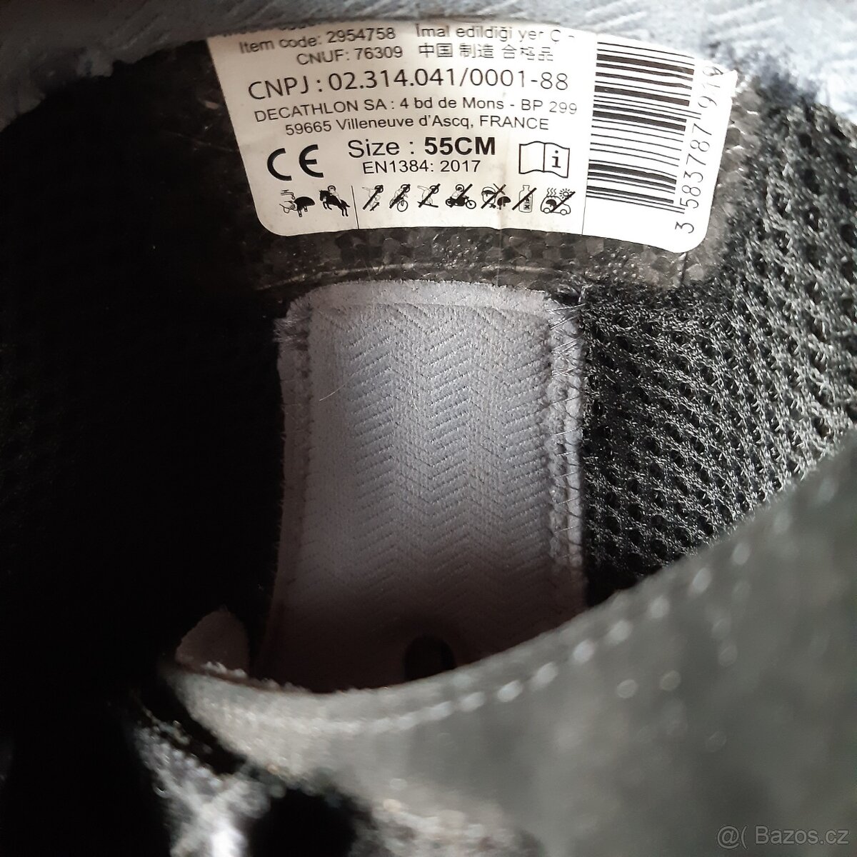 Jezdecká přilba Fouganza vel. 55 - 2