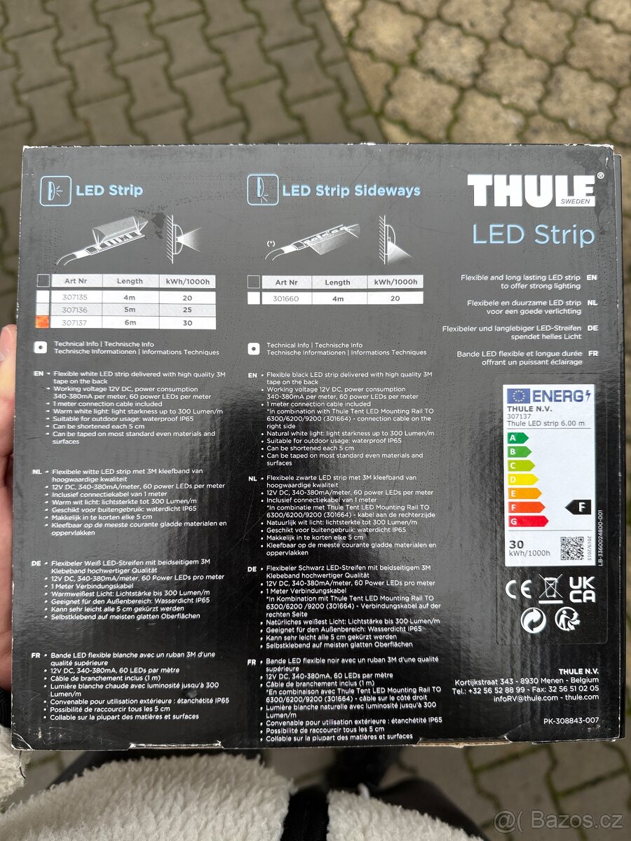 NOVÝ Led Thule Strip/pásek - 6m - 2