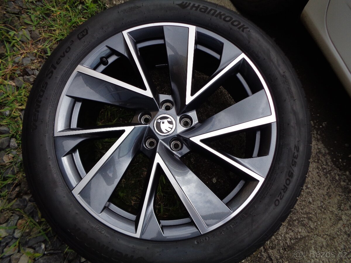 škoda Enyaq Elroq r20 alu kola 5x112 letní nová kola - 2