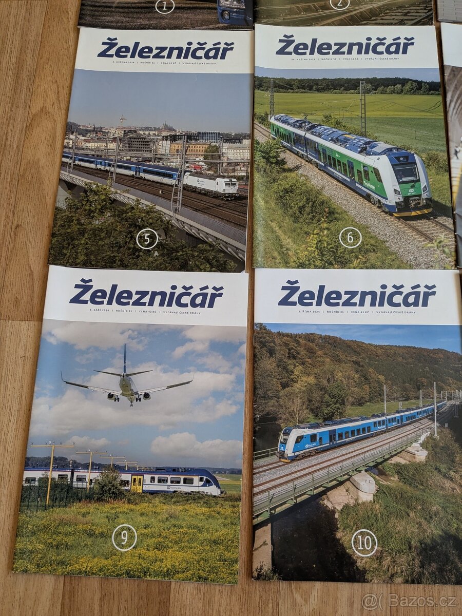 Železničář - celý ročník časopisu 2024 - 2