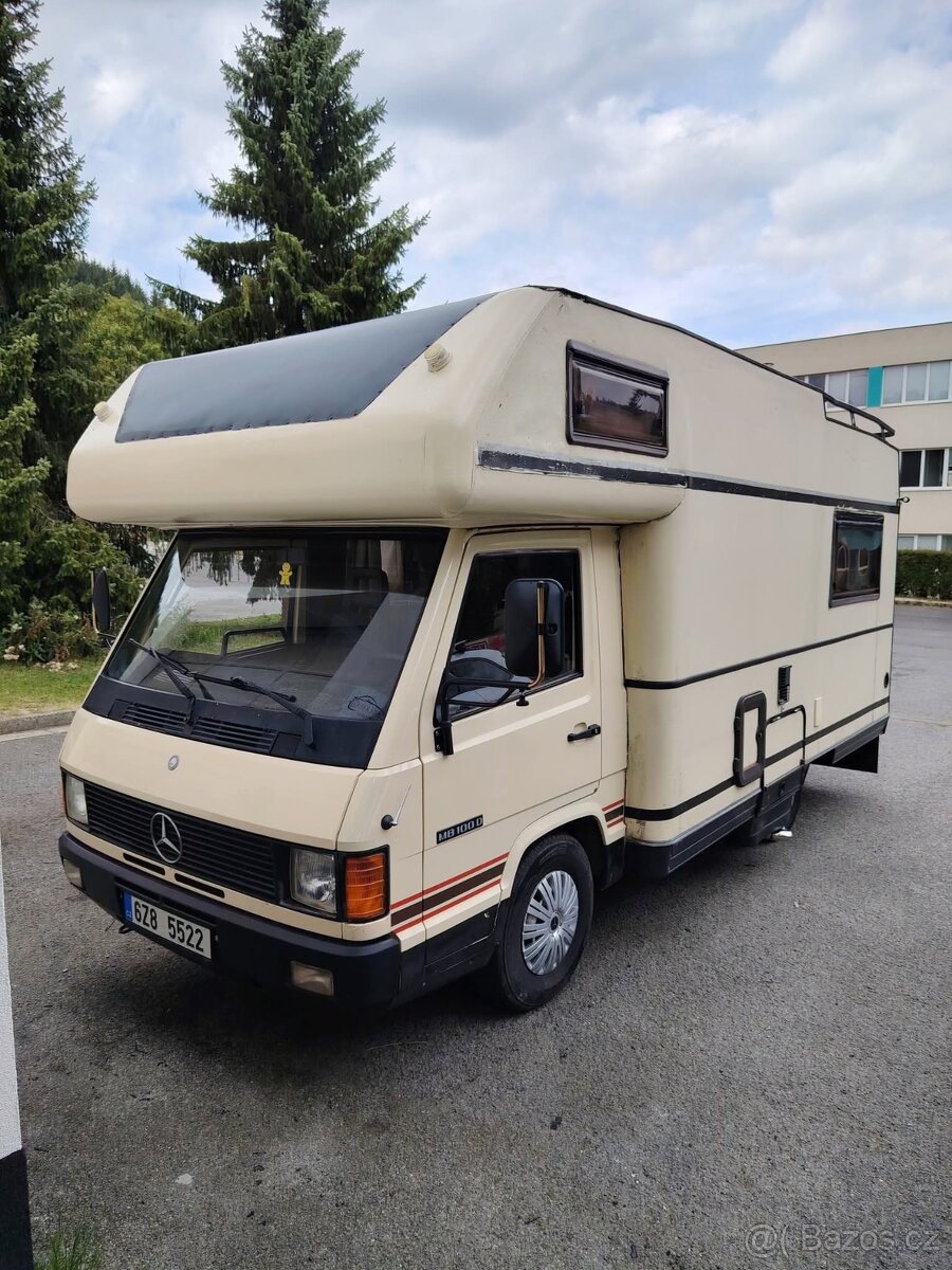 OBYTNÉ AUTO MERCEDES 100D VÝMĚNA MOŽNÁ - 2