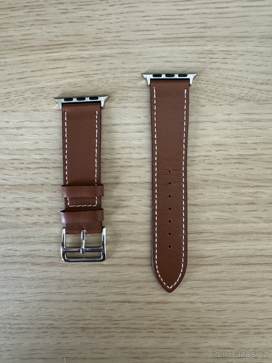 Hnědý pásek Apple Watch 38mm - 2