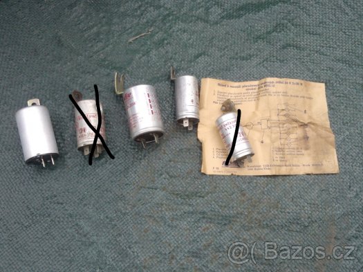 Přerušovače směrových světel - 2