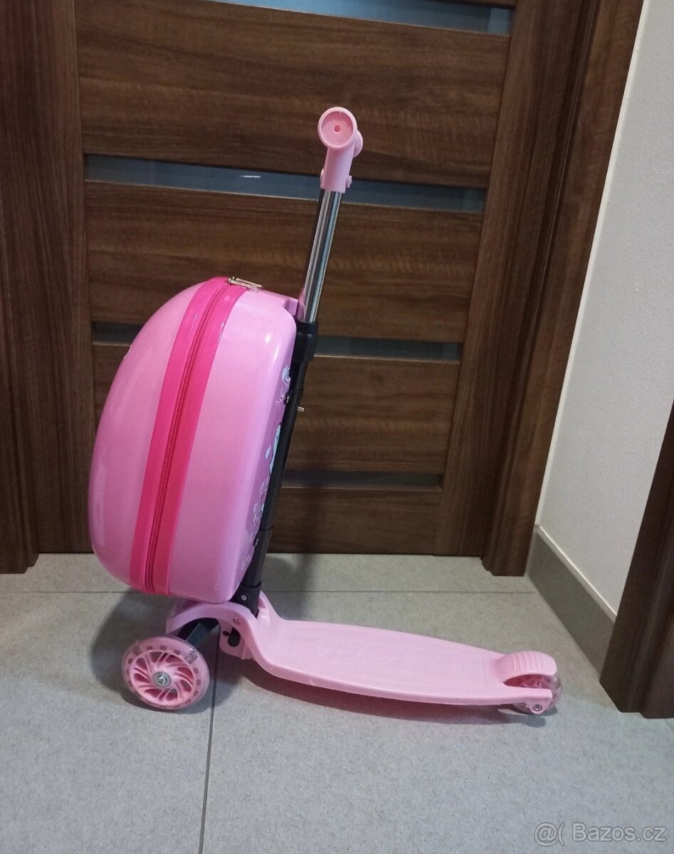 Dětská koloběžka 2v1 s kufříkem - 2