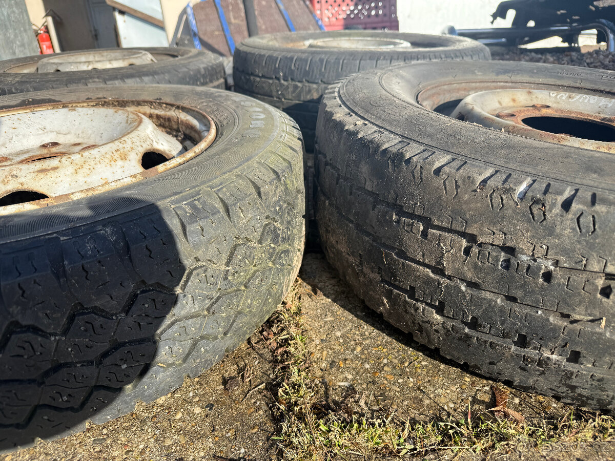 zátěžová kola dodávka - 2