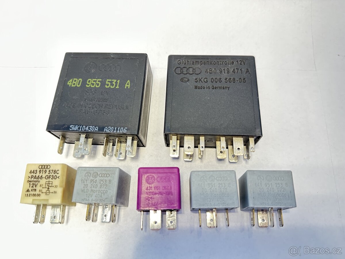 Relé a řídící jednotky Superb 1 - 2